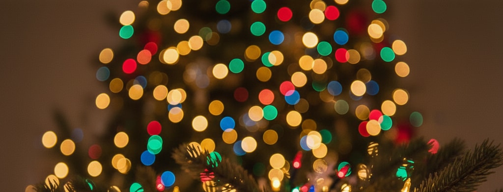 bokeh christmas lights Corpus Christi